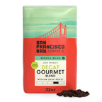 San Francisco Bay Coffee DECAF Gourmet Blend Whole Bean Coffee, 2 lb bag