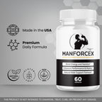 Valdivia (5 Pack) Man Force X Capsules - Official ManForceX Supplement, Premium Formula, Natural Vitamins for Health & Wellness - 300 Capsules for 5 Months