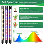 Garpsen Plant Light, 2 Heads Grow Lights for Seed Starting with Clip, 2Pack