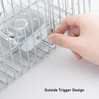 Faicuk Heavy Duty Squirrel Trap Chipmunk Trap Rat Trap and Other Similar-Size Rodents - 16.3” x 6” x 6.7”