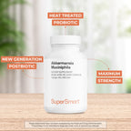 Supersmart Akkermansia Muciniphila 1 Billion TFU per Day (Pasteurized Probiotic) - Enhanced Absorption - Postbiotic Supplement | Non-GMO & Gluten Free - 60 Delayed Release Capsules