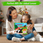 iGRATENS Farm Animals Figures Toys with Sound Books, 10PCS Farm Animals for Toddlers & Animal Sound Books with 10 Buttons, Plastic Animals, Farm Toys for Toddlers 3-5, Animal Lover Gifts for Kids