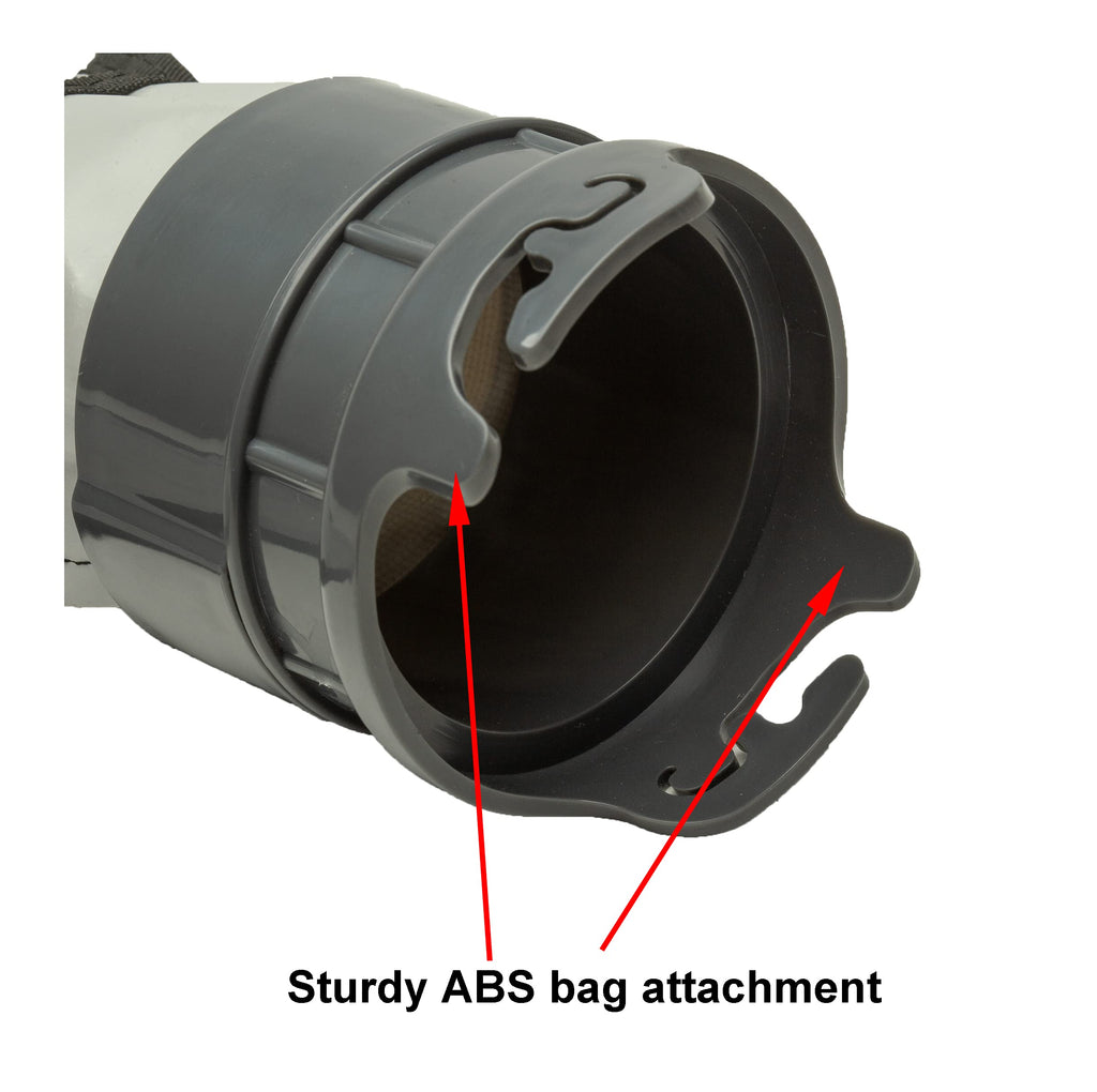 ATIE Pool Cleaner Gray Fine Mesh Bag with Hook and Loop Fastener Enclosure for Pentair Kreepy Krauly Legend, Platinum Pool Cleaner Debris Bags 360009/EU16G with Snaplock - Gray (2 Pack)