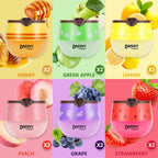 DMSKY 12 PCS Bee Lip Balm Lip Mask Honey Pot, Propolis Sleeping Lip Mask for Dry Chapped Lips, Mothers Day Gifts, Easter Basket Stuffers, Skincare Gifts for Women Girls