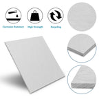 2PCS 6061 Aluminum Sheet Metal, 12" x 16" x 1/8" Thickness Heavy Duty Aluminum Sheets Plates with Protective Film, Rectangle Aluminum Plate Solid Metal Sheet Plate for DIY Projects Base Plate