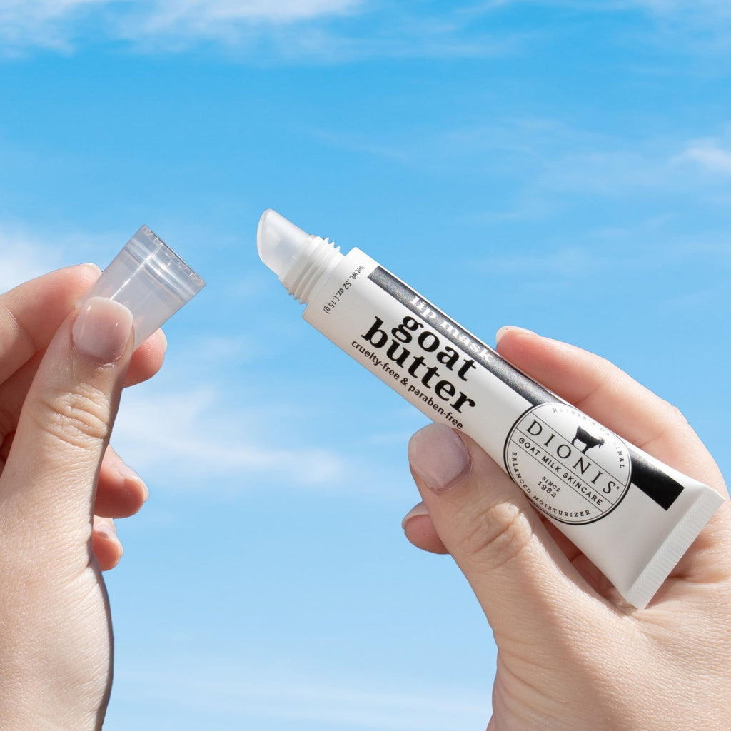 Dionis Goat Butter Overnight Lip Mask & Milk & Honey Lip Balm Set (Pack of 2)