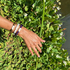 Fahlo Prowl Tiger Tracking Bracelet, Royal Purple, One Size