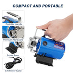 TecHome Water Pump Water Transfer Pump, 115V 1/10HP 330GPH Water Hose Pump, with Suction Hose Kit.