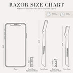 Tweezerman Facial Razor Stainless Steel