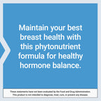 Life Extension Breast Health Formula, Breast Health Supplement, Hormone Balance, Broccoli, Soy isoflavones, indole-3-carbinol, Flaxseed lignans, Gluten Free, Non-GMO, Vegetarian, 60 Capsules