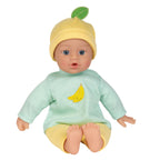 Adora Sweet Baby - 11” Soft & Cuddly Baby Doll, Realistic Features, Gentle Scent, Machine Washable, Lightweight & Easy to Hold | Adorable Playmate (Banana)