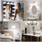 Brightever G25 Globe Light Bulbs 60 Watt, 5W 5000K Daylight White LED Vanity Light Bulbs, E26 Base Bathroom Light Bulbs Over Mirror, Non-Dimmable Round Light Bulb, 600LM, 8-Pack