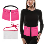 Yesito Mastectomy Drainage Pouch and Shower Support Adjustable Comfort (Pink)