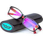 PROSPEK Blue Light Reading Glasses for Men and Women, Computer Reading Glasses 1.75 with Blue Light Protection and Clear Lens, Anti Eyestrain Glasses