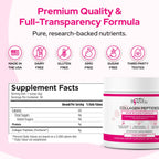 FORTIBONE Collagen Peptides Essential Bone Builder Hydrolyzed Collagen Powder for Women & Men, Clinically-Supported for Bone Strength & Density, Gluten Free & Dairy Free - Unflavored (30 Servings)