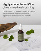 Mary&May Centella Asiatica Serum - 95% of Cica Extracxt for Instant Skin Soothing, Regeneration, and Elasticity Improvement - Korean Face Serum, Fragrance-Free, 1.01 fl.oz.