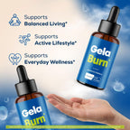 Gela Burn Drops - Gela Burn Oral Liquid Drops Advanced Formula, GelaBurn All Natural Ingredients Premium Formula Support for Overall Health & Wellness Reviews, 1 Bottle for 1 Month