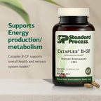Standard Process Cataplex B-GF - Supports Nervous System Health - B Vitamins for Energy & Heart Support - Aids Energy During Physical Activity - Gluten-Free, Non-Soy & Non-Dairy - 360 Tablets
