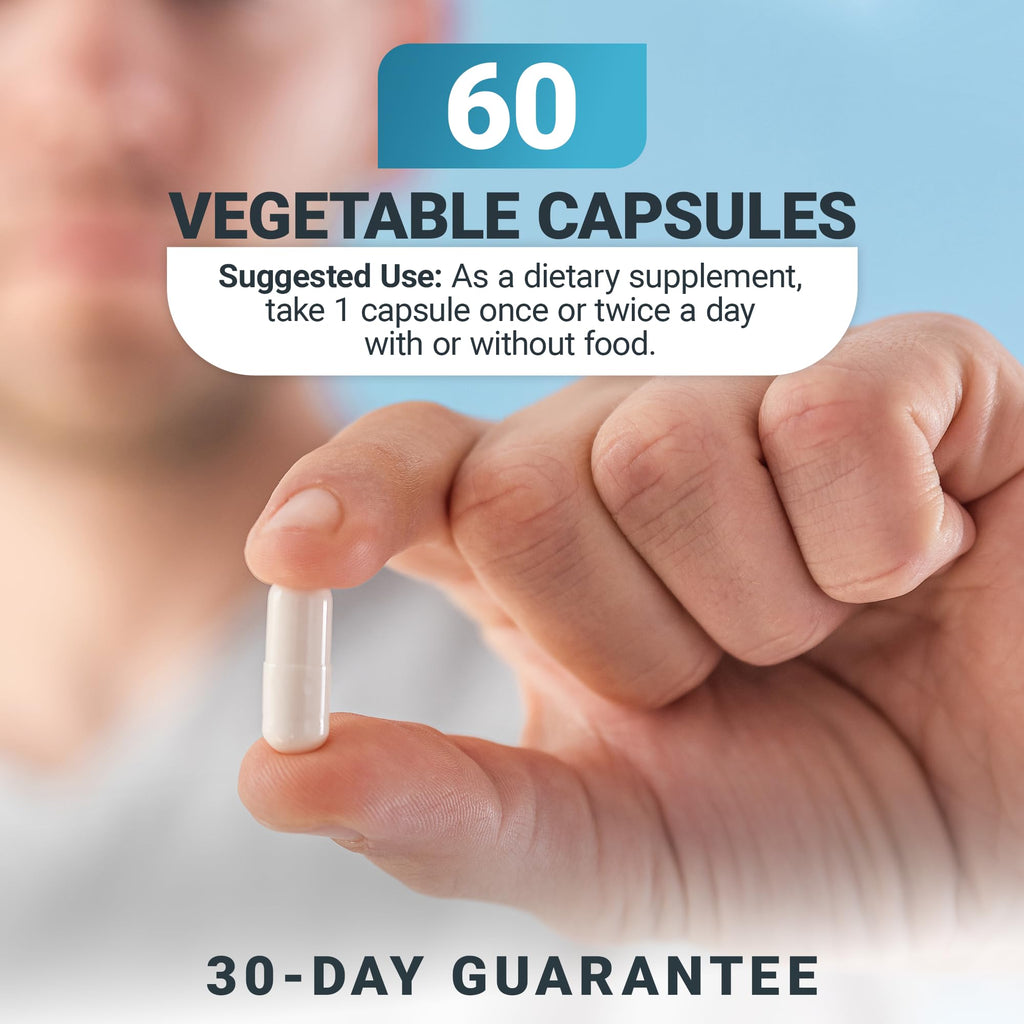 Dr. Berg Trace Minerals Enhanced Complex - Complete with 70+ Minerals Including 10 mg of Zinc - Dietary Supplement - 60 Capsules