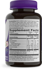 Nature's Way Sambucus Kids Elderberry Immune Gummies with Black Elderberry Extract, Daily Immune Support Gummy with Vitamin C and Zinc for Children Ages 2+*, 60 Gummies