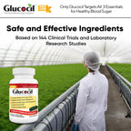 Glucocil – Softgels - Premium Blood Sugar Support - New Clinical Study Published March 2026-3 Million Bottles Sold - Supports the 3 Essentials for Healthy Blood Sugar - Since 2008, 2-Pack