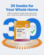Voltrish 30-Count Lead Paint Test Kit, Lead Test Swabs for Paint & Toys