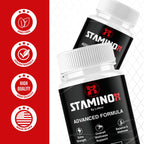 Staminox Pills Official Staminox Supplement Advanced Strength Formula for Overall Health and Wellness Support, Multivitamin Maximum Strength with Natural Herbal Ingredients, Made in USA (60 Capsules)