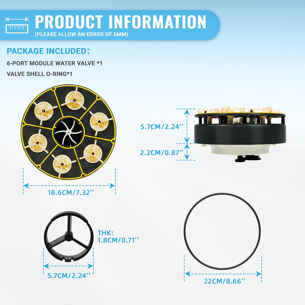 Paramount Pcc Module VORGENS 6 Port Module Fit for Paramount PCC2000 6-Port Gear Water Valve ...