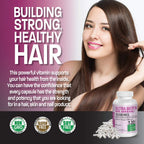 Bronson Ultra Biotin 10,000 Mcg Hair Skin and Nails Supplement, Non-GMO, 360 Vegetarian Capsule