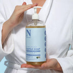 Castile Liquid Soap - Peppermint by Dr. Natural for Unisex - 32 oz Soap - Pack of 2