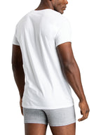 Fruit of the Loom Mens Stay Tucked Crew T-Shirt Underwear, Classic Fit - White 6 Pack, Large US