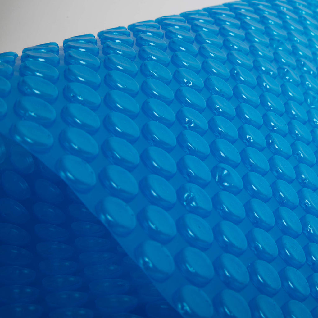 Blue Wave 24-ft Round Solar Pool Cover 8-Mil Blue – Solar Cover for Above Ground Pool, Thermal Bubble Blanket for Heat Retention & Reduced Evaporation
