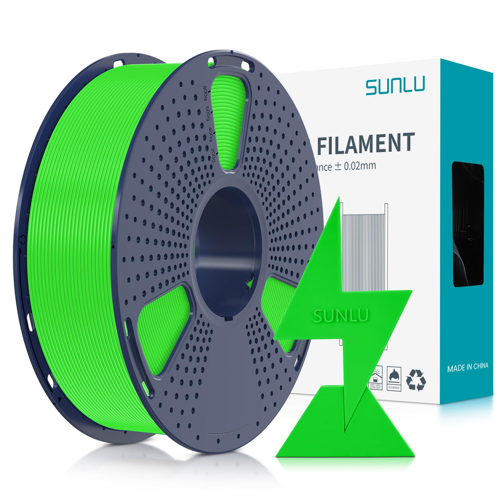 SUNLU High Speed PLA Filament 1.75mm, 1KG Green