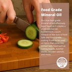 The Block & Board Company Specialist Chopping Board Complete Kit Food Grade Soap, Wax & Oil | Cleans, Nourishes, Seals & Protects Wood, Butcher Blocks, Countertops & Utensils | 3 Piece Set