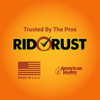 RID-O-RUST Outdoor Liquid Rust Stain Remover, Removes Stains, Calcium, and Limescale from Concrete, Vinyl Siding, and More, 1 Gallon Bottles (4 Pack)