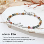 TONY & SANDY Birthday Gifts for Women, Unique Bday Wave Bracelet