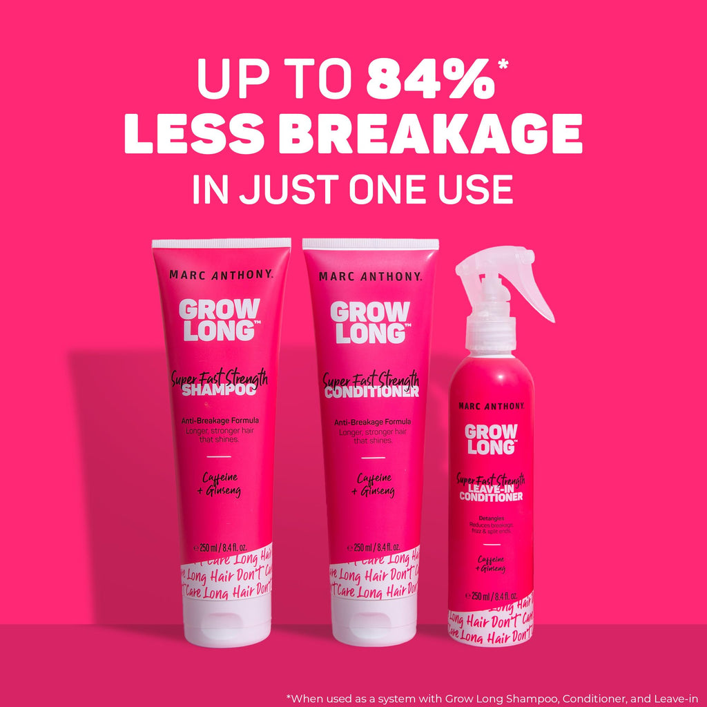 Marc Anthony Grow Long, Anti Breakage Hair Shampoo & Conditioner Set