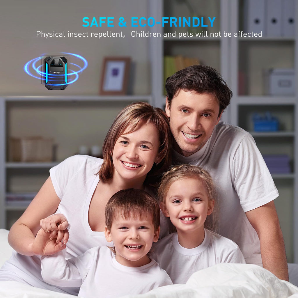 2026 New Upgraded Model Ultrasonic Pest & Insect Repeller, Ultrasonic Repellent for Roach, Rodent, Mouse, Bugs, Mosquito, Mice, Spider, Ant,Electronic Plug in Pest Control,2 Mode Switching,6 Packs