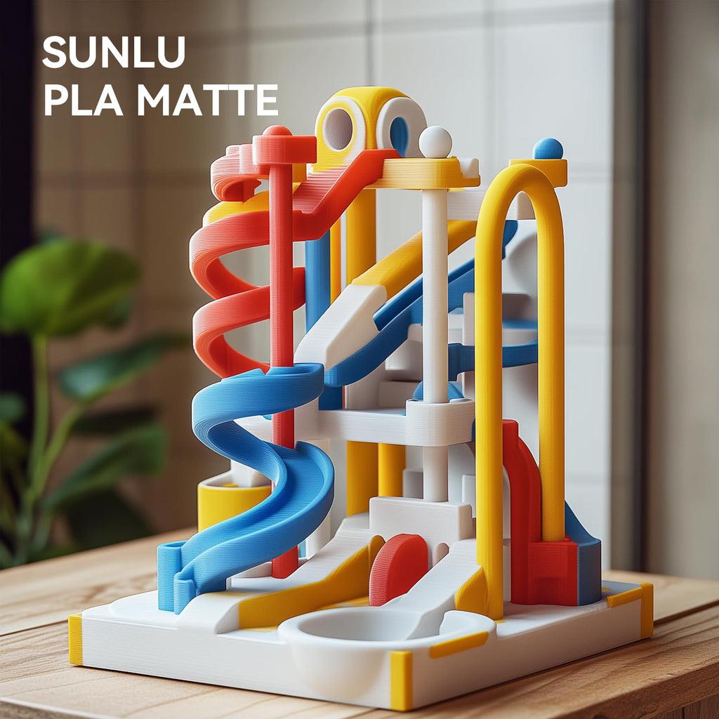 SUNLU 2KG Bundle PLA Matte 1.75mm, Matte Surface 3D Printer Filament