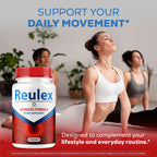 Reulex Capsules - Reulex Capsulas Advanced Formula Premium All Natural Pills, Daily Support Maximum Strength for Overall Health & Wellness Pastillas Reviews, 60 Capsules for 1 Month
