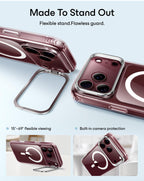 ESR Classic Hybrid for iPhone 18 Pro Max/17 Pro Max Case with Flex Stand