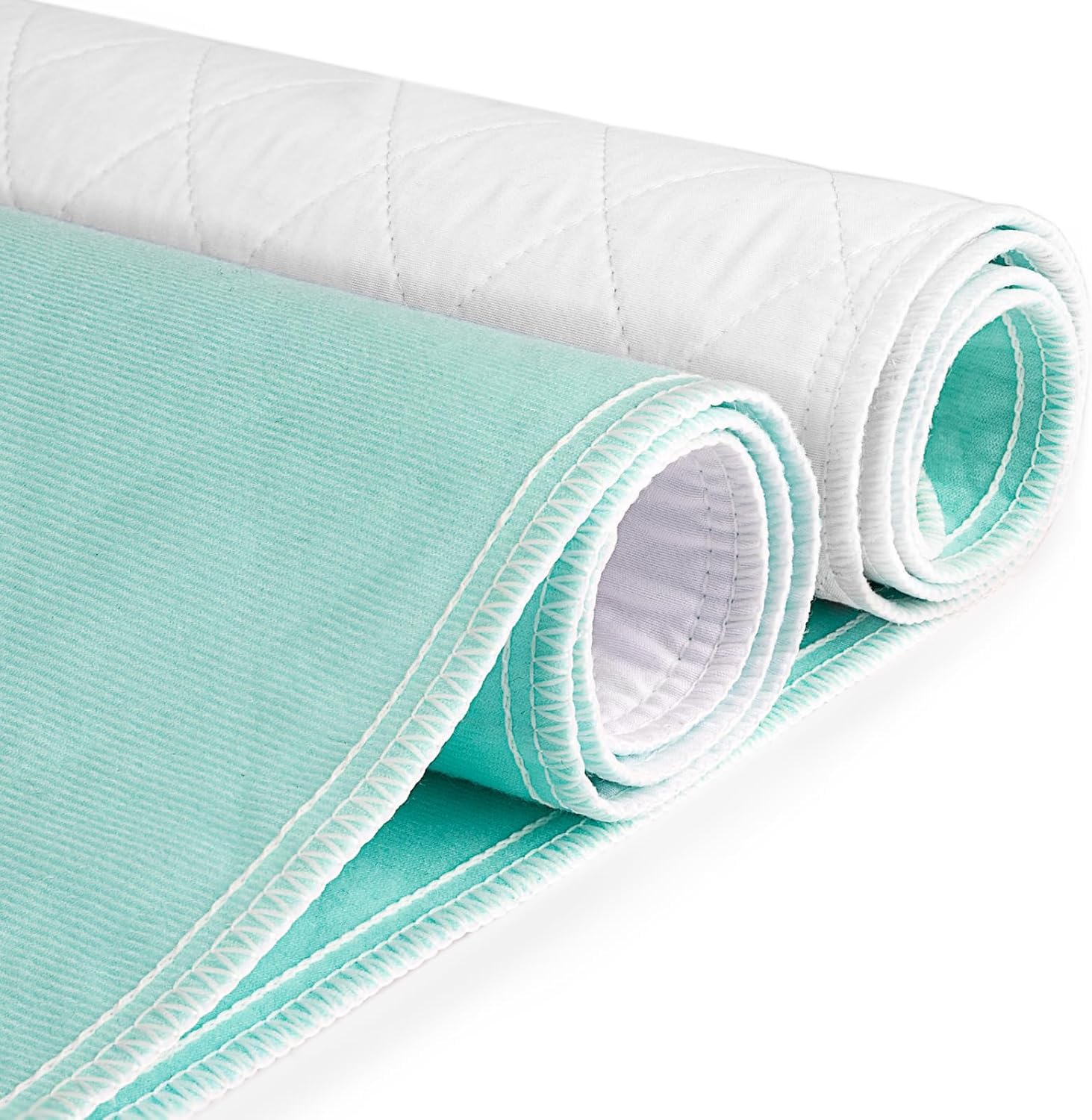 CoolShields Waterproof Bed Pads Incontinence Washable Reusable Bedwetting Mattress Protector Pad for Kids, Adults, Elderly, and Pets 34'' x 72'' (1 Pack)