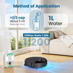 CPLIKE Floor Cleaning Solution Comaptible with Roomba Plus 405 Plus 505 Max 705 Combo Robots, Mopping Concentrate for 400 (4000), 500 & 700 Series, 10.1 fl oz, 2 Pack