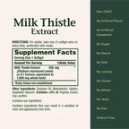 Nature's Bounty Milk Thistle 1000mg, Herbal Health Supplement, Daily Supplement, Gluten Free, Rapid Release Softgels, 50 Ct