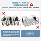 FrameFirm WD28X35779 WD28X30219 Dishwasher Upper Rack Compatible with GE Dishwashers - Replaces WD28X25018,WD28X26104,WD28X10347,WD28X25189,WD28X26098,WD28X10352,WD28X22676,WD28X10348,WD28X22626