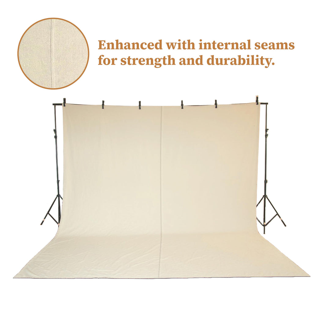 Canvas Drop Cloth for Painting (Size 4 x 15 Feet, Pack of 1) - Pure Cotton Painters Drop Cloth for Painting, Furniture & Floor Protection - All Purpose Thick Canvas tarp with Double Stitched Edges