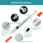 U-100 0.5ml syringes with 30G needle - 30 gauge 5/16 inch syringe