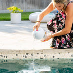 (4 Gallons) - Pool Shock Liquid Chlorine for Swimming Pools, 12.5% Sodium Hypochlorite, Treatment for Clear Water and Algae Control in Above Ground & Inground Swimming Pools - Ready-to-Use