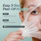 CHARDE Peel Off Cream Mask for Dark Spots, Cream-to-Clear Mask for Brighter, More Even-Looking Skin, At-Home Care Routine (50ml)