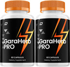 GaraHerb Pro Capsules – Gara Herb Pro Natural Ingredients Advanced Formula 800MG Dietary Supplement (2 Pack - 120 Capsules)
